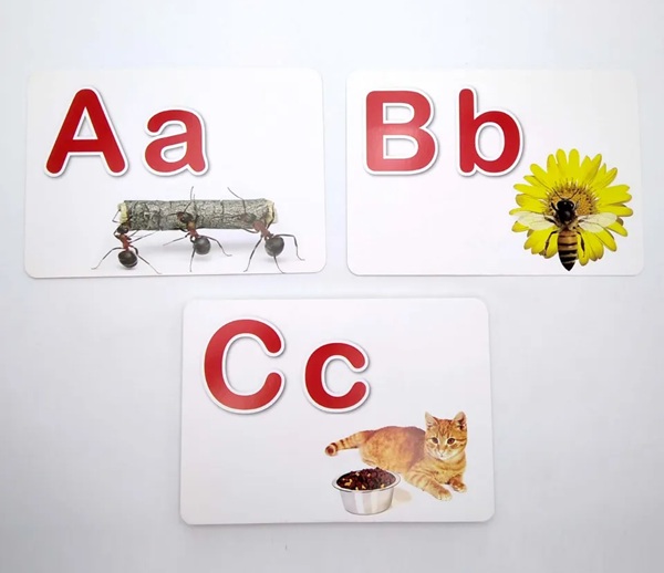 Bộ thẻ Flashcard dạy trẻ học bảng chữ cái tiếng Anh 