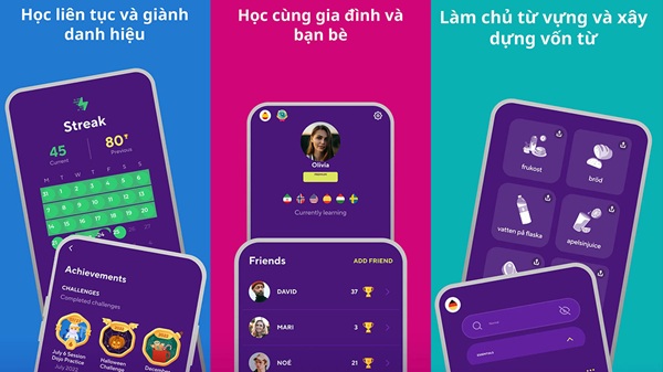 Drops mang đến bài học và bài tập đa dạng