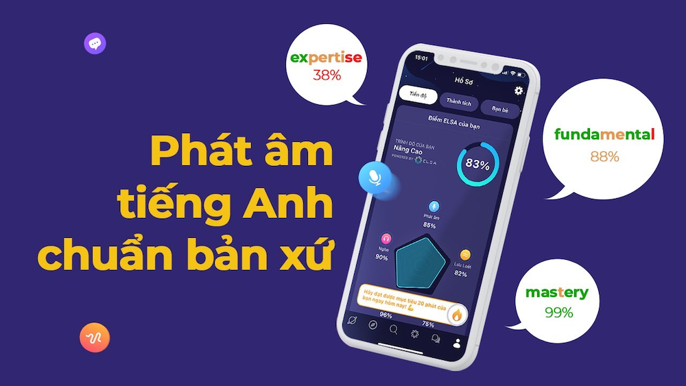 Elsa Speak - Phần mềm tự học tiếng Anh giao tiếp miễn phí