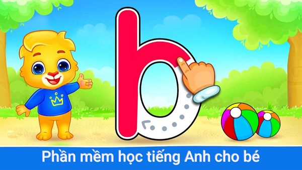 Phần mềm học tiếng Anh Bình Dương cho bé hiệu quả