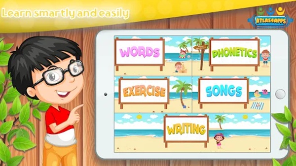 Ứng dụng English for Kids: Learn & Play giúp trẻ nhớ quy tắc ngữ pháp cơ bản